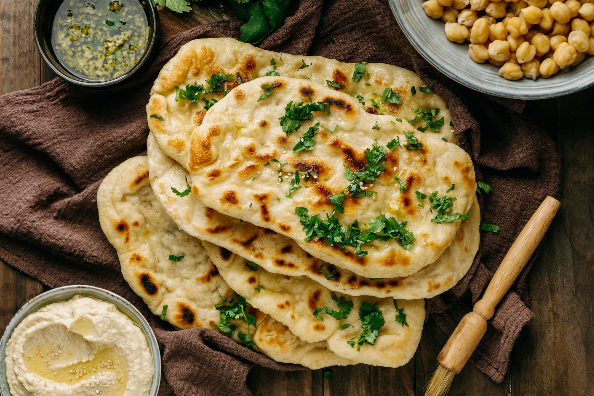 Fresh Naan Bread
